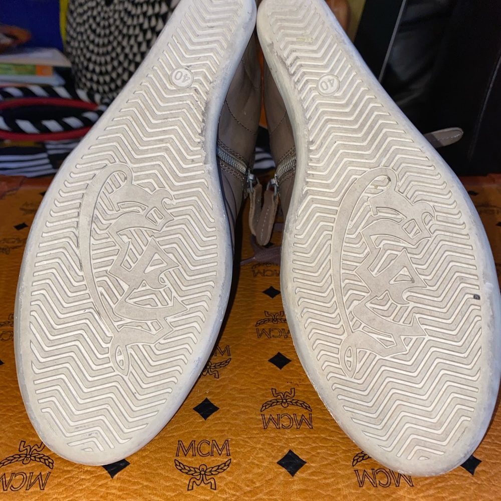 ASH ‘Brooklyn’ Hidden Wedge Leather Sneakers, 40M - Picture 5 of 8